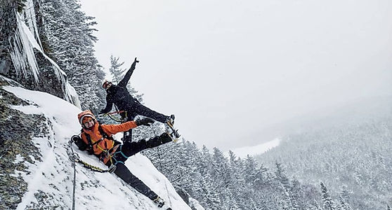 Snow Via Ferrata