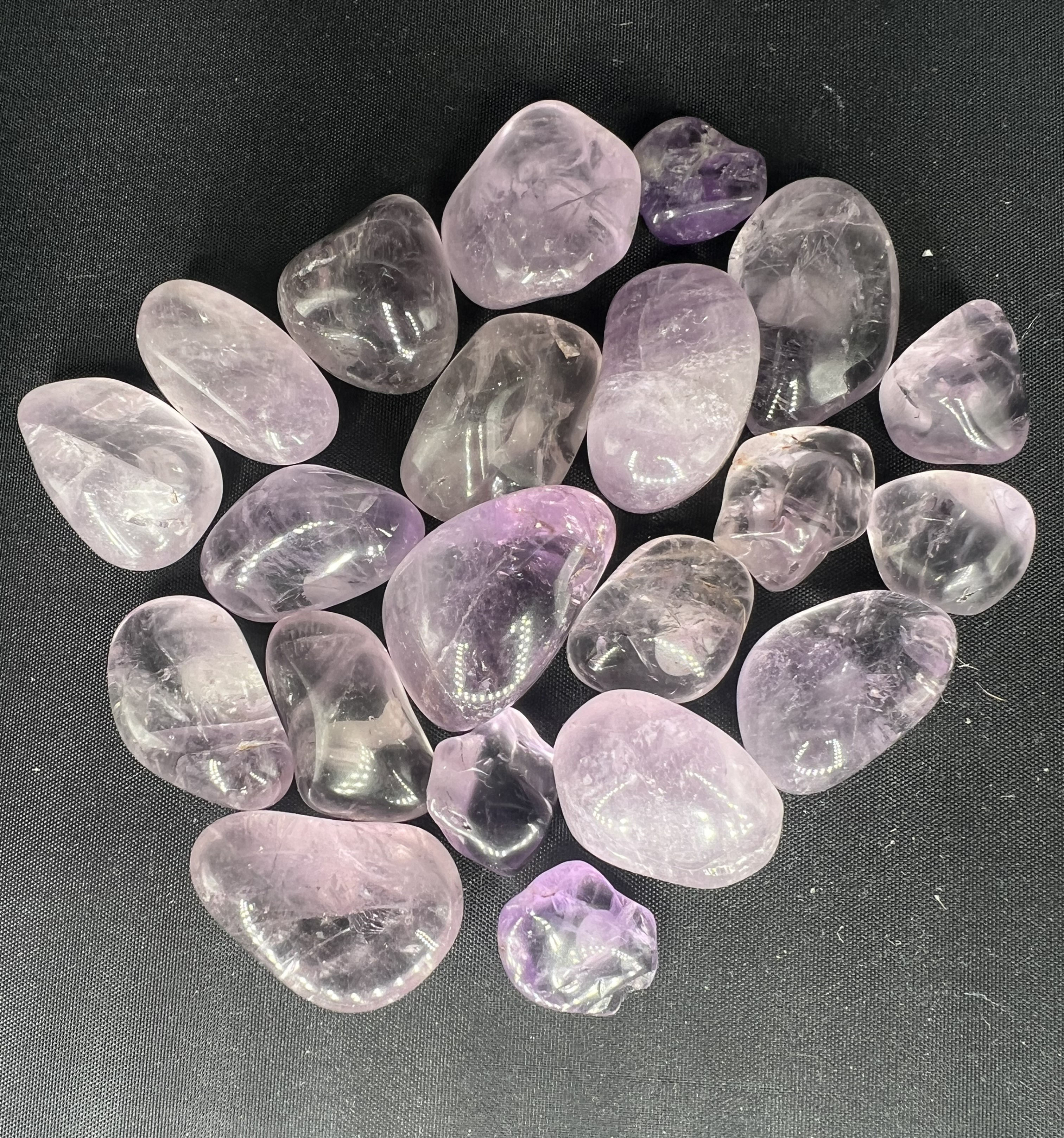 Amethyst Crystal Tumbled Stone | Protection & Spiritual Healing Stone