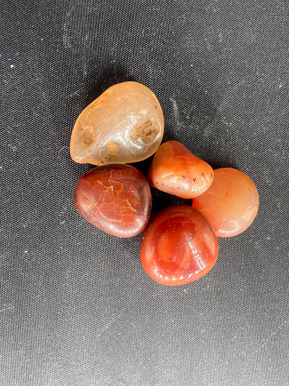 Thumbnail: Carnelian Crystal Tumbled Stone | Energy, Courage & Motivation