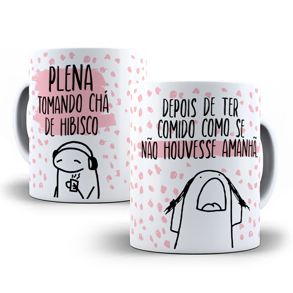 Miniatura: - Canecas Porcelana Flork Meme Modelos (16 ao 30)