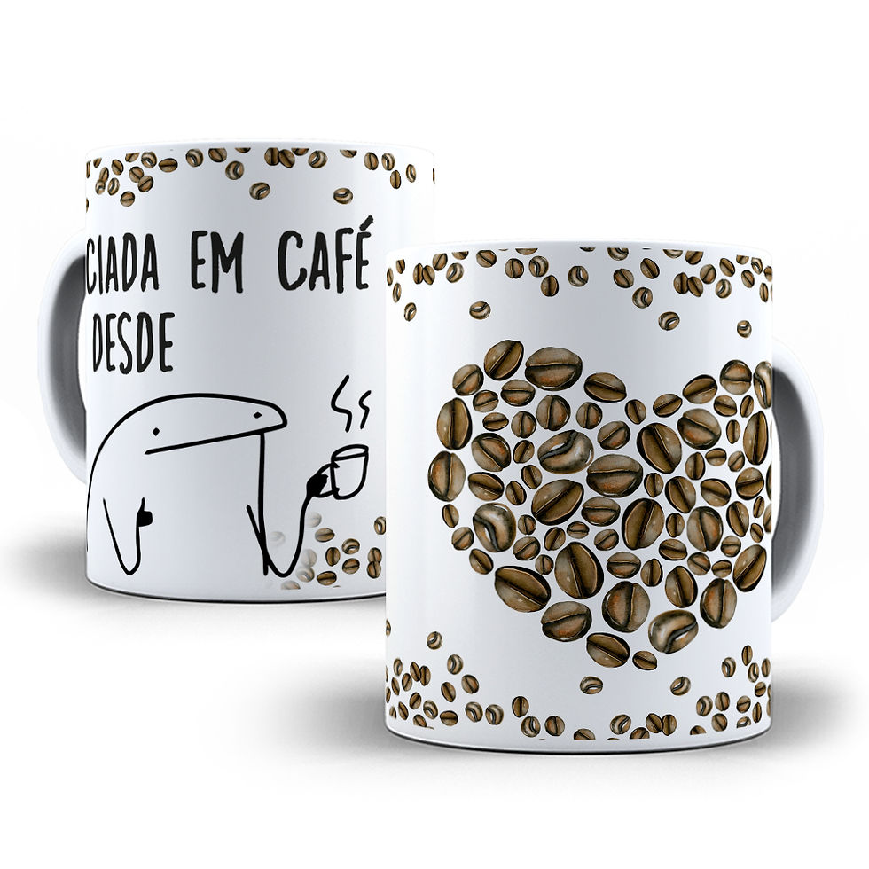 Miniatura: - Canecas Porcelana Flork Meme Modelos (46 ao 60)
