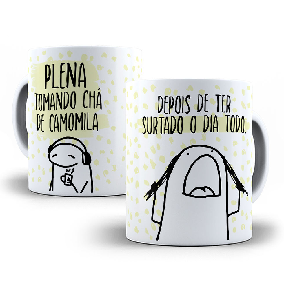 Miniatura: - Canecas Porcelana Flork Meme Modelos (31 ao 45)