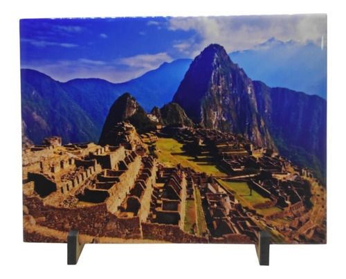 - Azulejo Trilha Inca Machu Picchu (peru) 20x30 Com Suporte