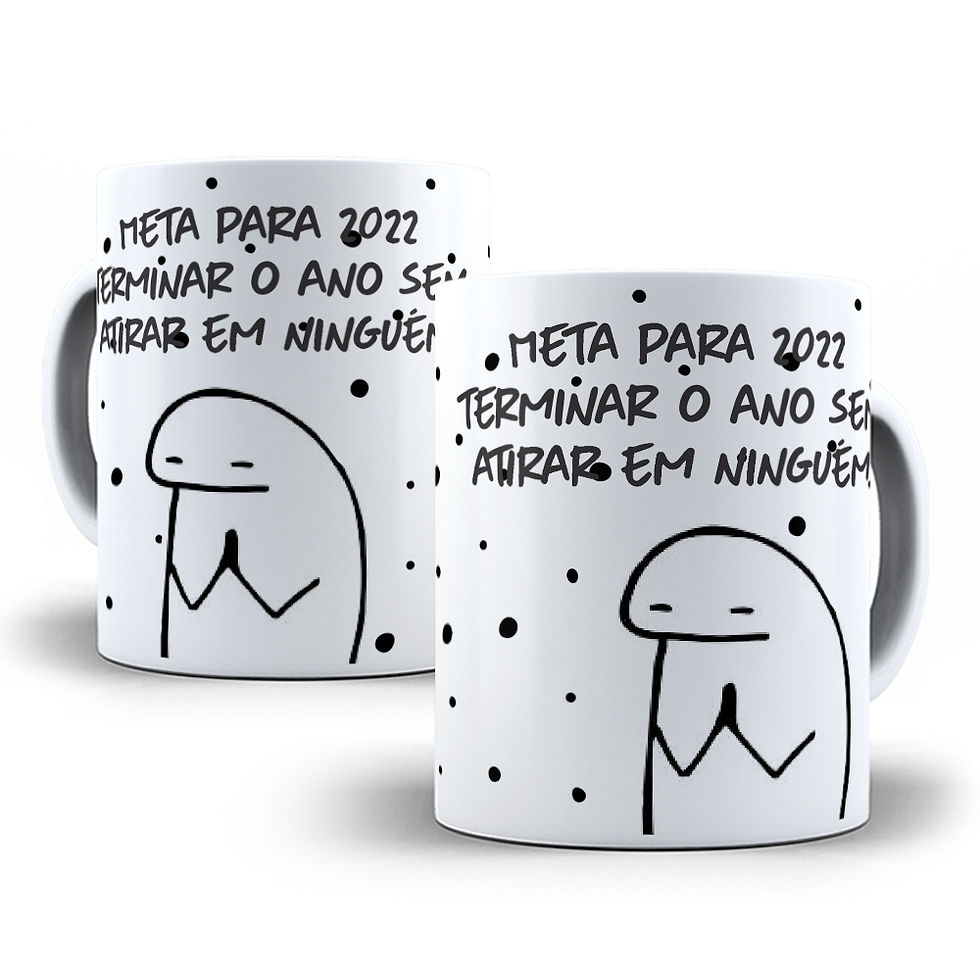 Miniatura: - Canecas Porcelana Flork Meme Modelos (1 ao 15)