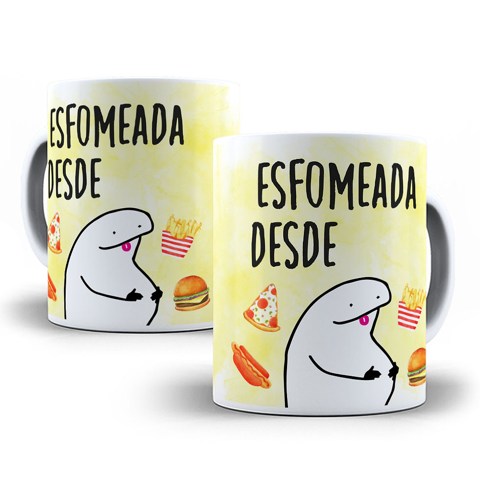 Miniatura: - Canecas Porcelana Flork Meme Modelos (46 ao 60)