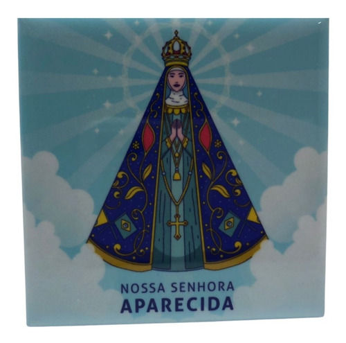 - Azulejos Personalizados De Aparecida Com Ímã 7,5x7,5