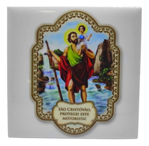 - Azulejos Personalizados São Cristóvão Ímã 7,5x7,5