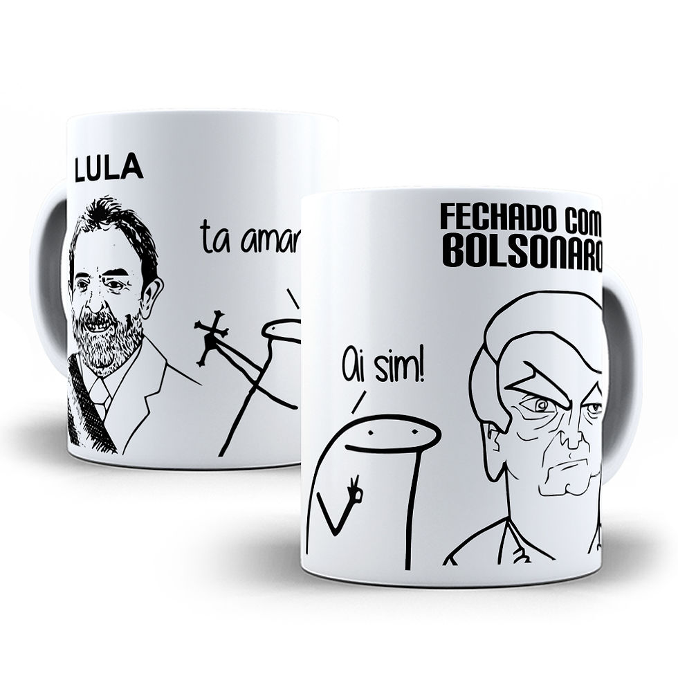 Miniatura: - Canecas Porcelana Flork Meme Modelos (31 ao 45)