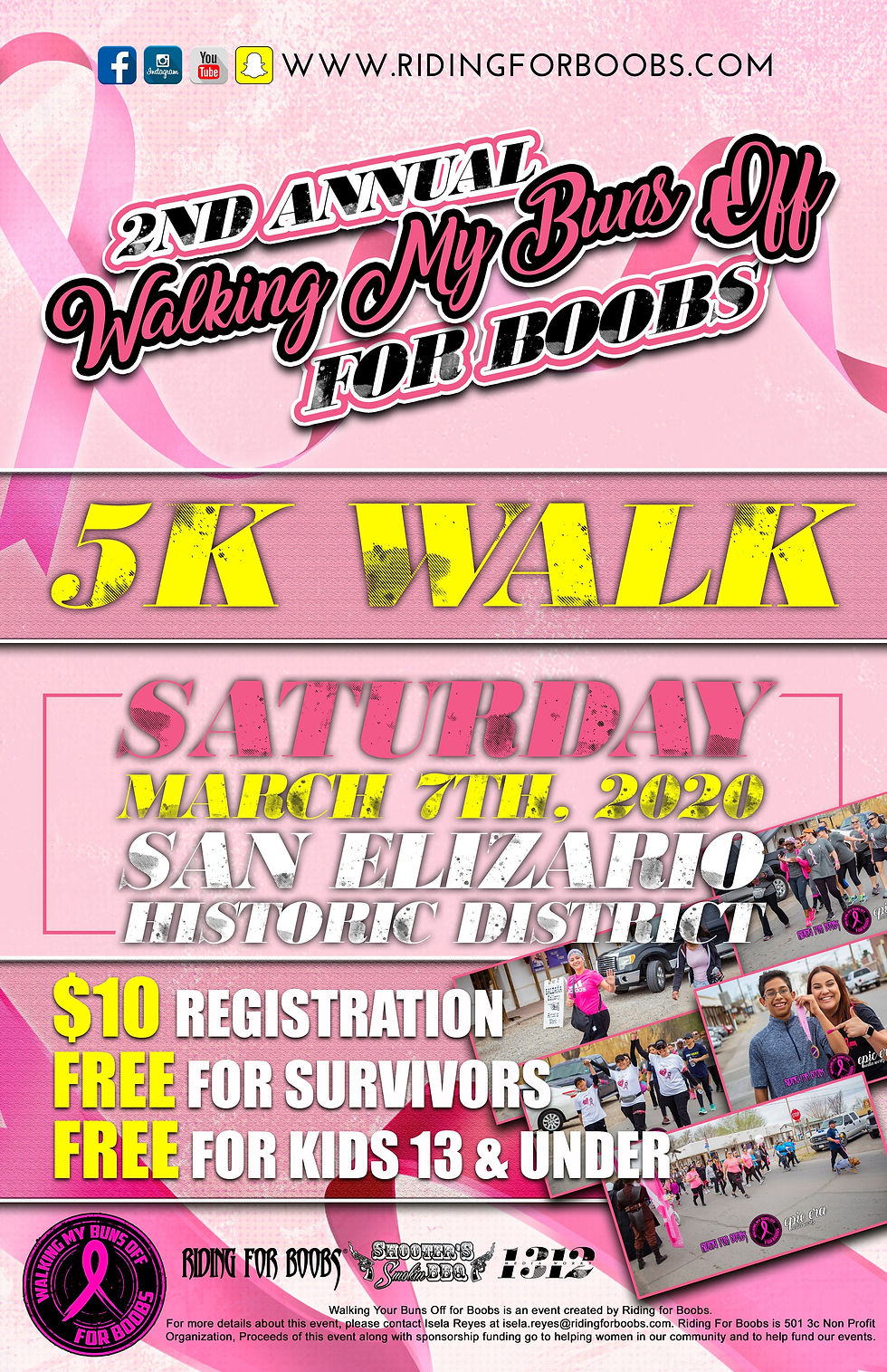 2nd Annual Walking my Buns Off for Boobs
