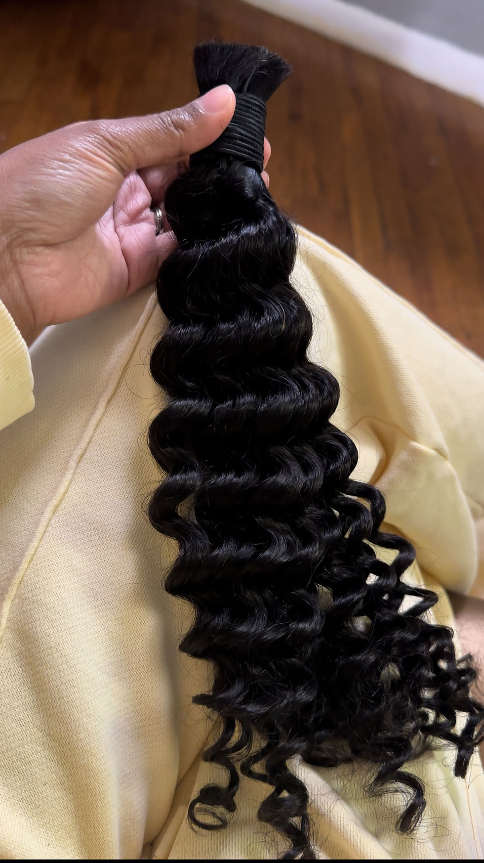 Thumbnail: Bulk Braiding Hair - Deep Wave (1 Bundle)