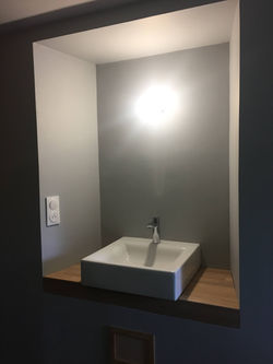 Salle de bain vasque