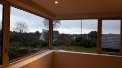 Vue jardin depuis le bureau