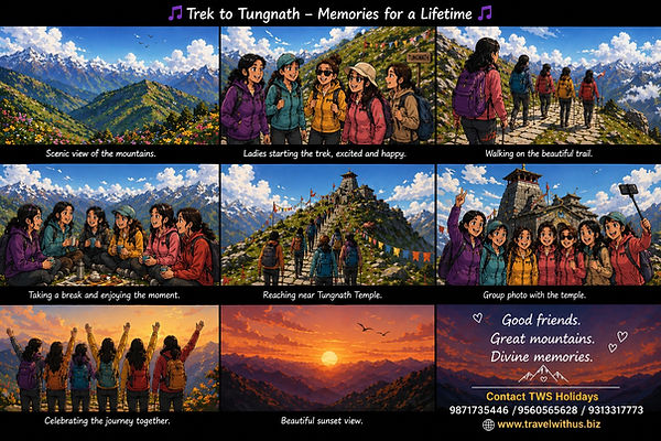 Ladies trip to Tungnath & Chopa
