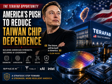 The Terafab Opportunity: America’s Push to Reduce Taiwan Chip Dependence