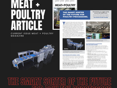 The SMART Sorter of the future for poultry processors