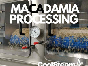 Pasteurization for Macadamias by Laitram Machinery