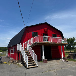 Peinture toiture bâtiment agricole – Contrecoeur