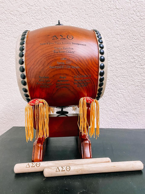 Engraved Drum
