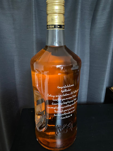 Custom Bottle engraving