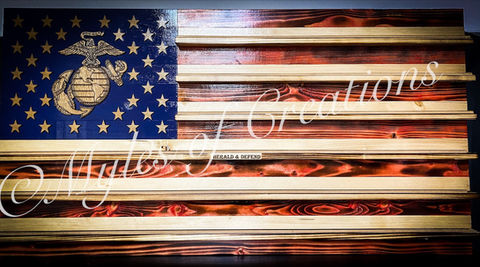Custom Flag Coin Rack