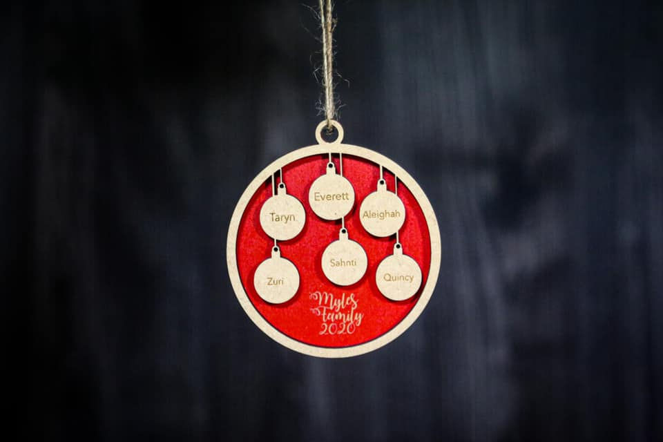 Family Bulb Ornament