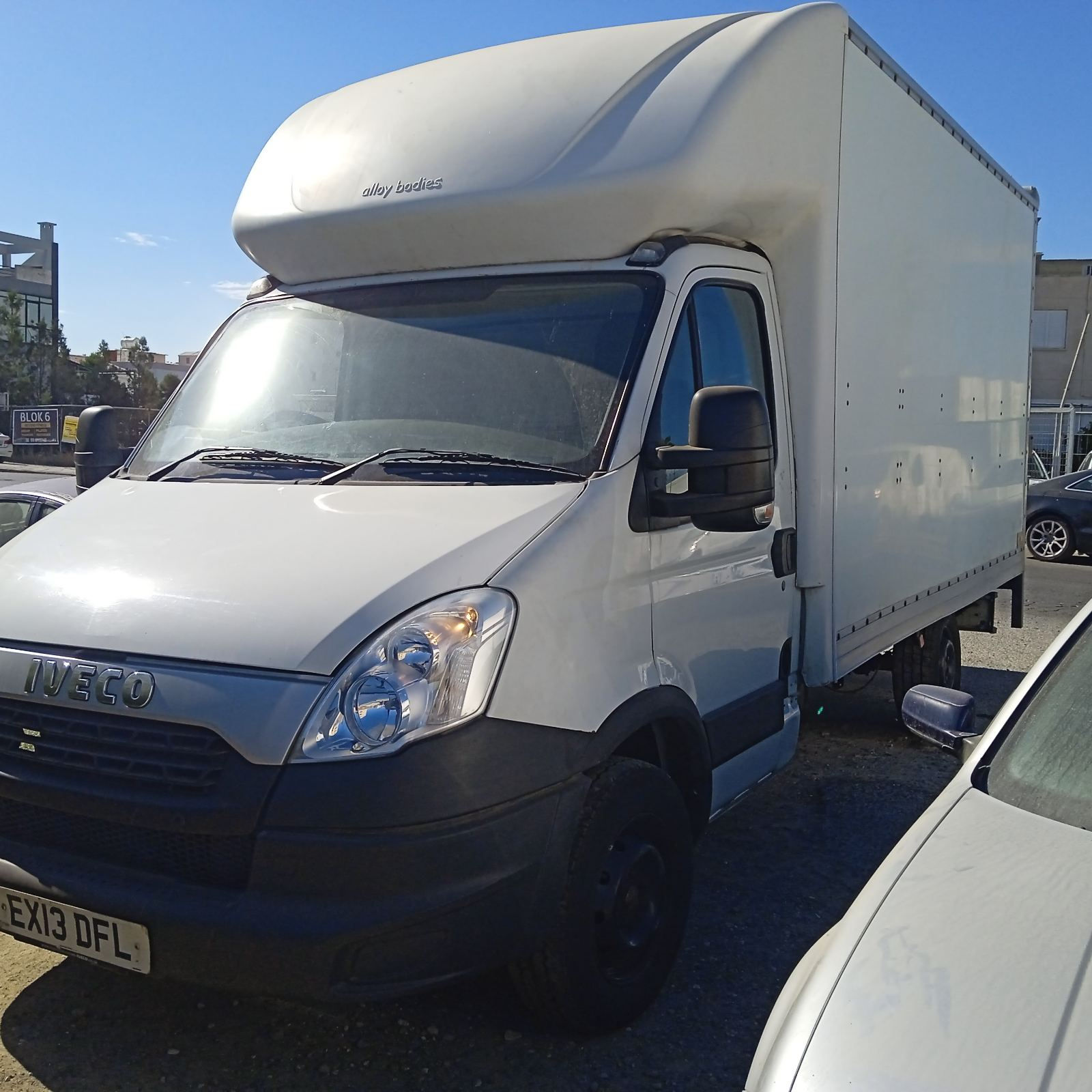 2013 IVECO DAILY LUTON, 2.3 L DIESEL 35S11 LWB TAILLIFT