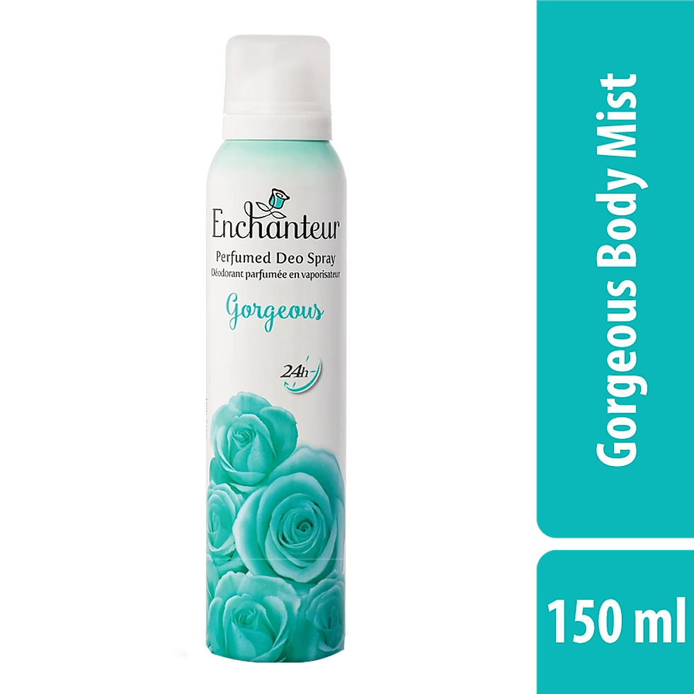Enchanteur Gorgeous Deodorant Spray for Women, 150ml