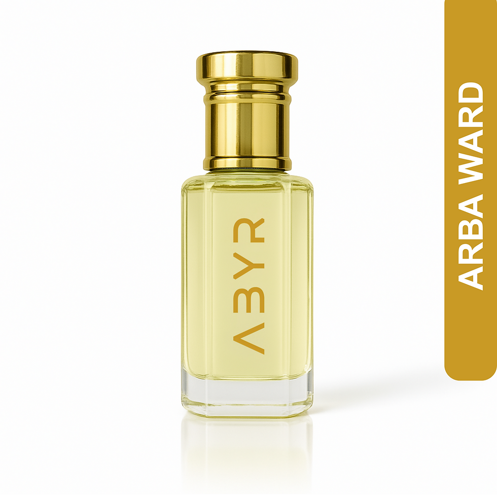 ABYR Arba Ward Attar – Alcohol-Free Arabian Rose & Oudh Perfume Oil