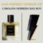 ABYR Thunder Strike EDP 100ml Unisex – Inspired by Carolina Herrera Bad Boy EDT