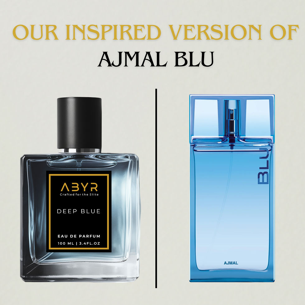 ABYR Deep Blue EDP 100ml Unisex Perfume – Inspired by Ajmal Blu Eau de Parfum
