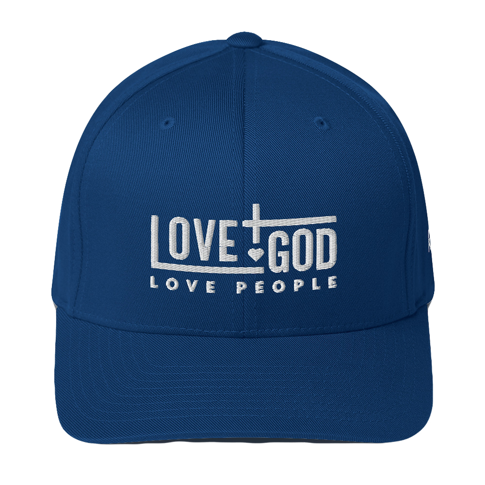 Thumbnail: Love God Love People Flex Fit Hat