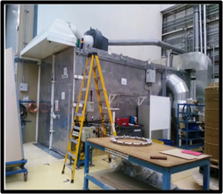 Diseño, fabricación y puesta en marcha de horno de curado de mediana potencia