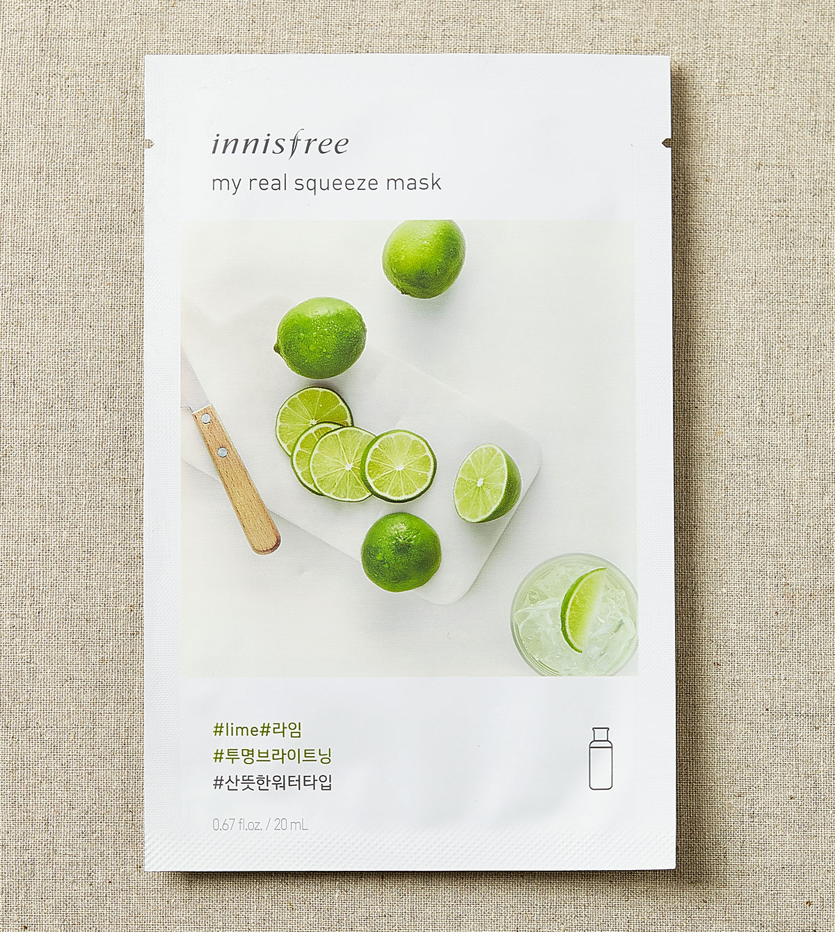 Innisfree My Real Squeeze Mask Lime