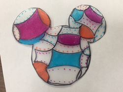 Papercraft: zentangle ornament