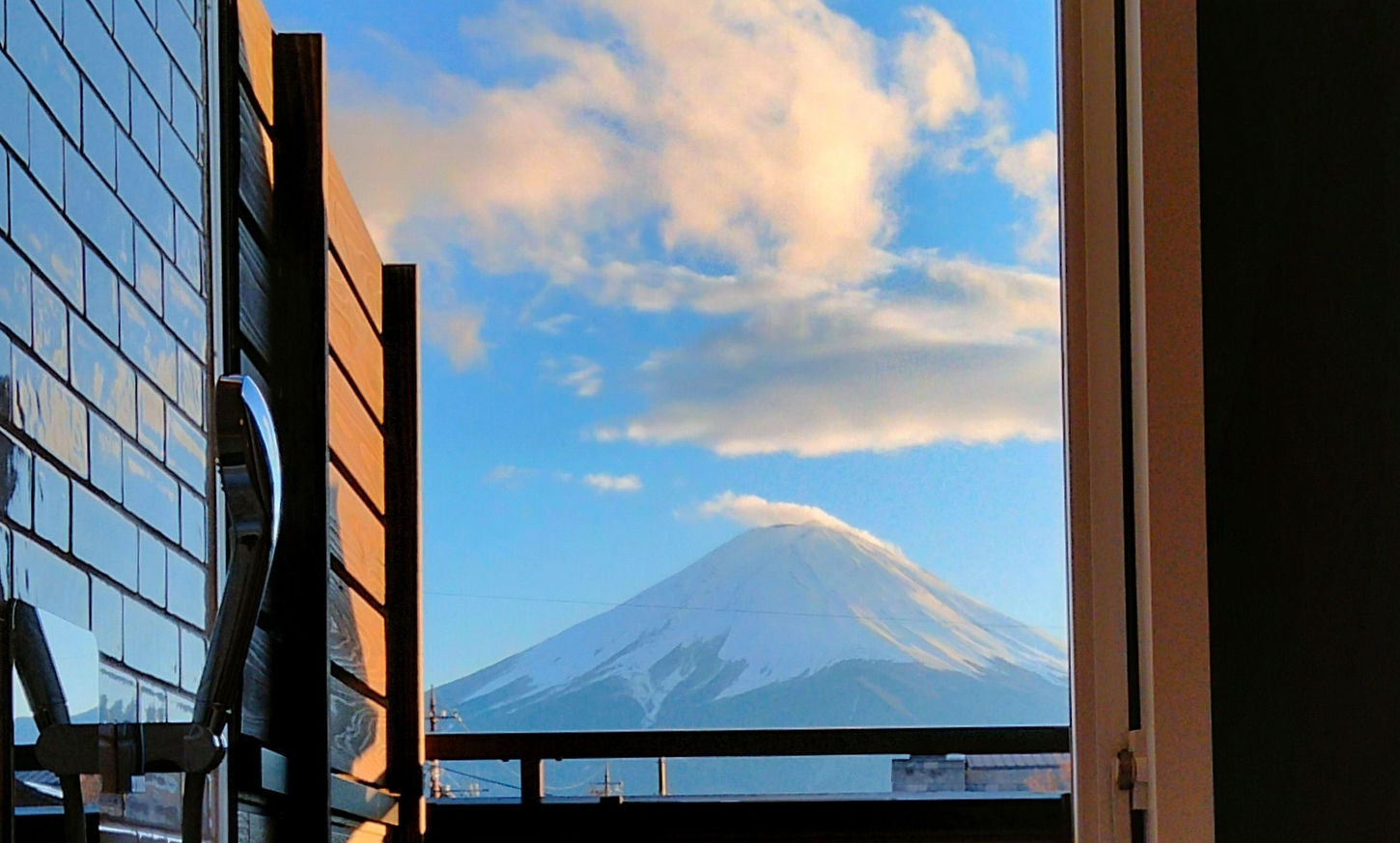 B棟バスタブからの景色