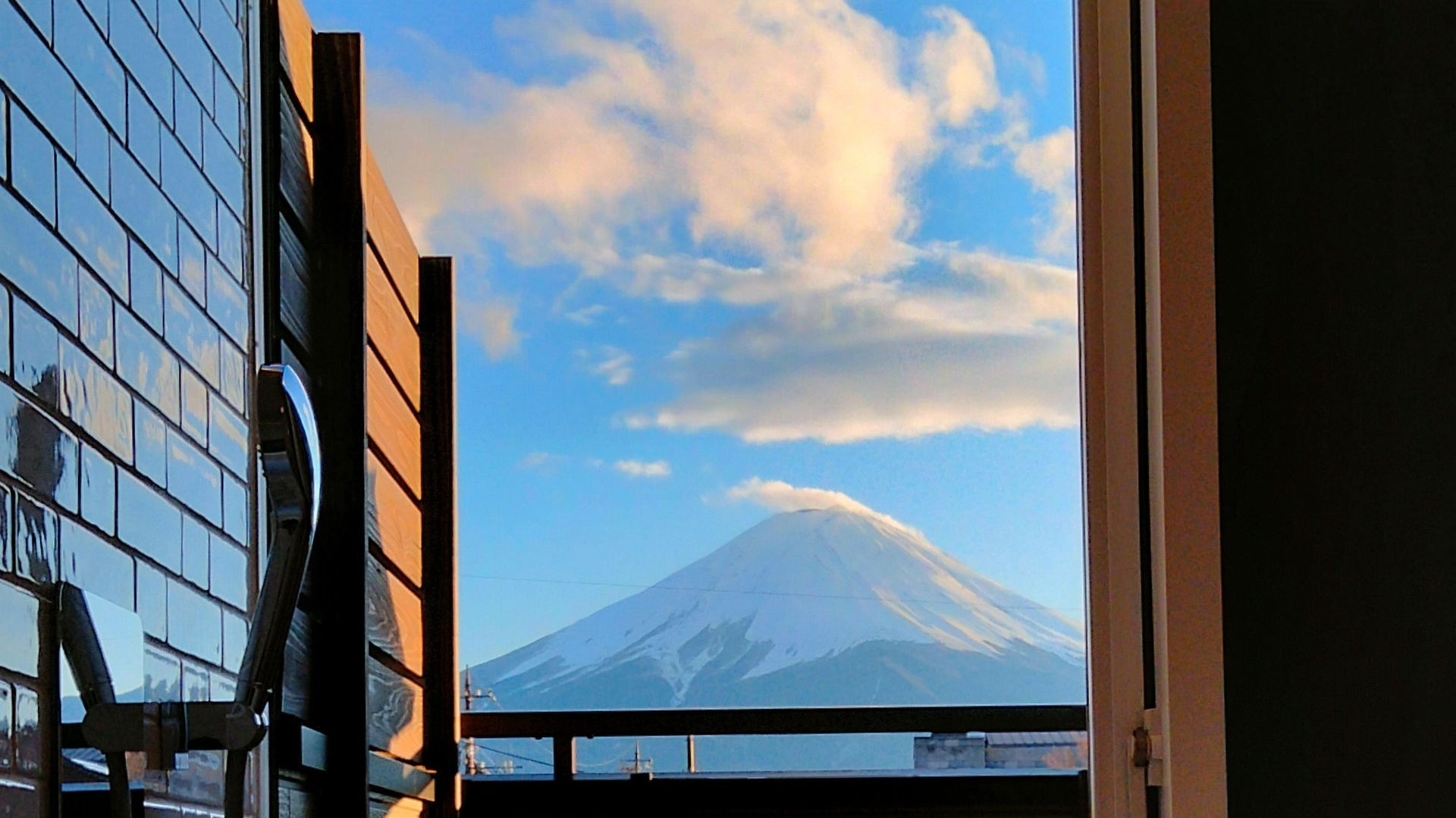 B棟バスタブからの景色