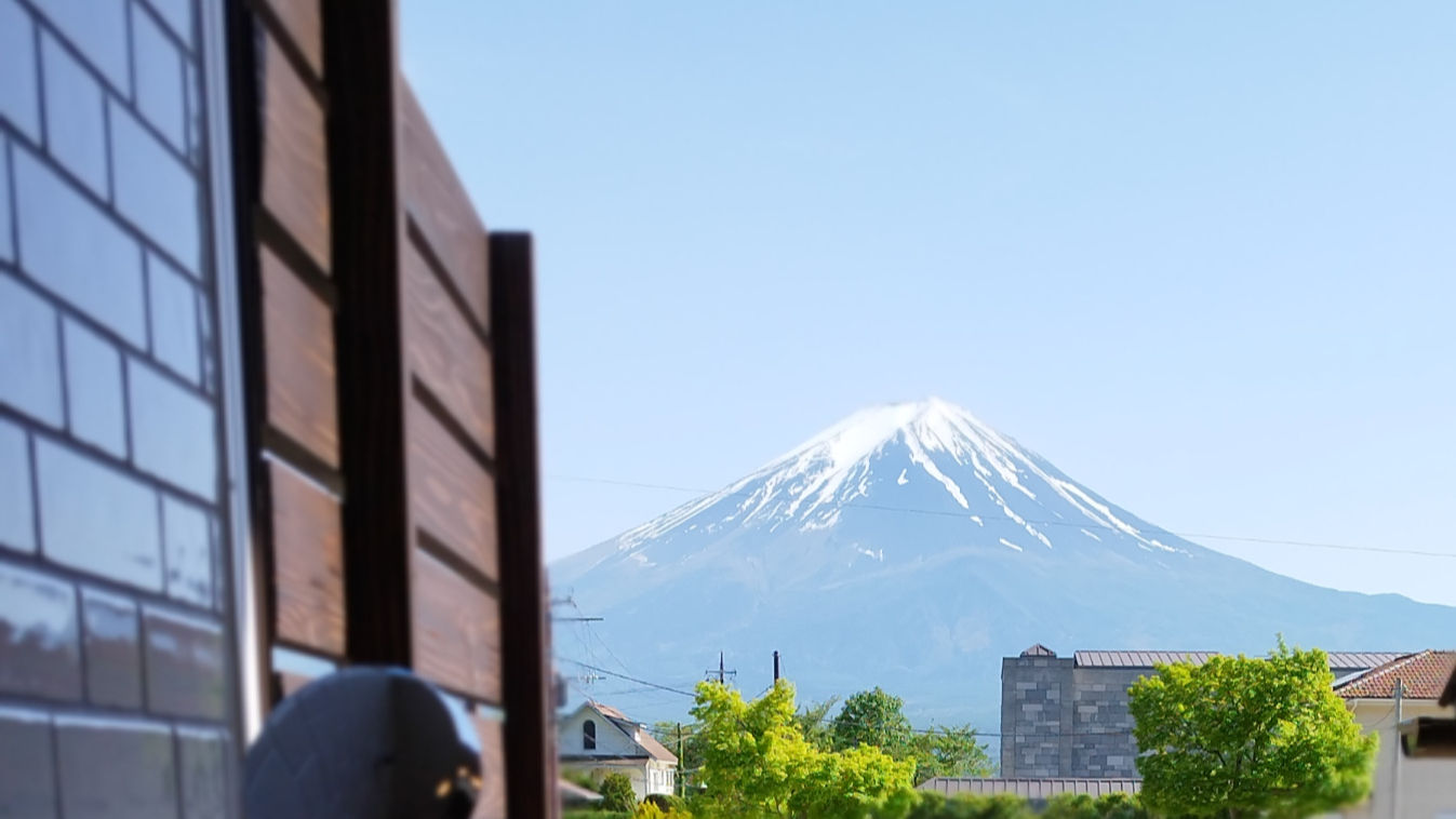B棟バスタブからの景色