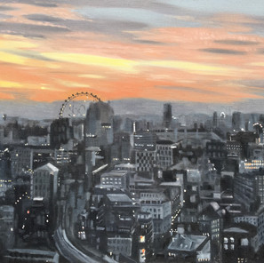 Chambers Alison, Last Light Over London.jpeg