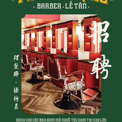 TUYỂN DỤNG BARBER & LỄ TÂN - HIGHFIVE CHỢ LỚN - TIỆM TÓC NGƯỜI HOA!