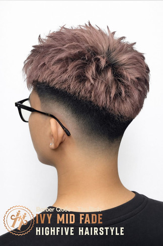 Những kiểu tóc đẹp từ Highfive barbershop Tân Bình, Kiểu tóc uốn nhuộm do Barber Quốc thực hiện