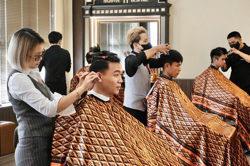 Highfive barbershop Tân Bình, ưu đãi hớt tóc, tiệm hớt tóc đẹp Tân Bình