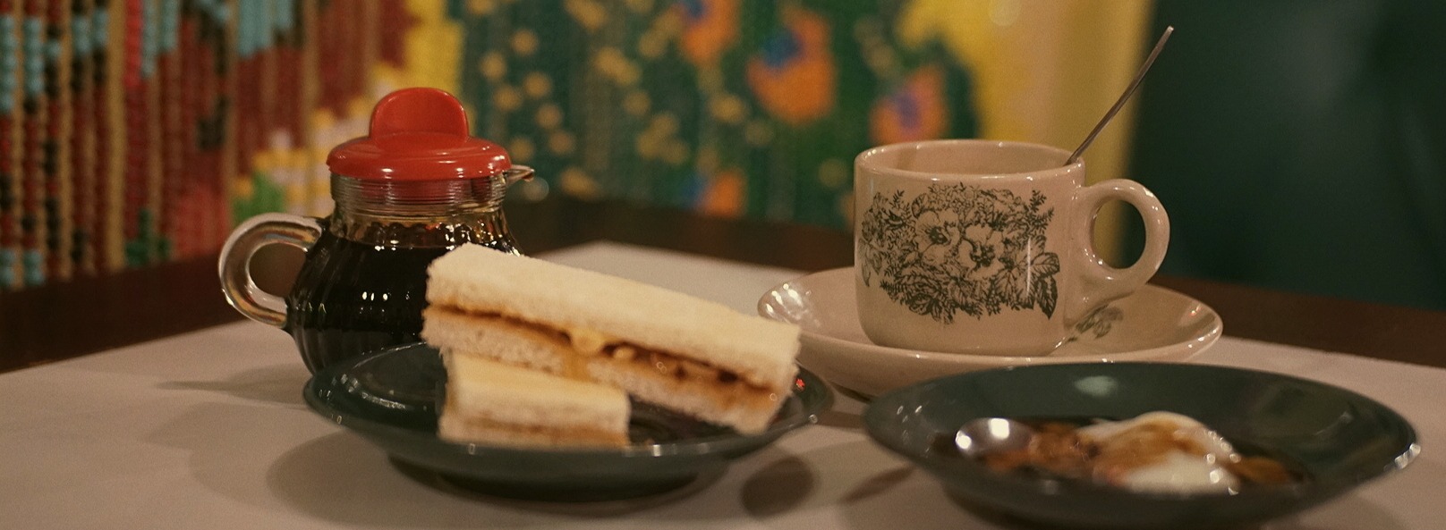 Arranged Food and Objects