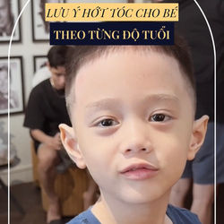 NHỮNG LƯU Ý KHI CẮT TÓC CHO TRẺ CHƠI TẾT