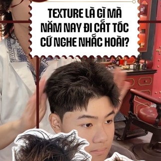 Kiểu tóc Textured đẹp 2025 tại Highfive Barbershop