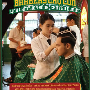 TUYỂN DỤNG LỄ TÂN VÀ BARBER - TIỆM TÓC HIGHFIVE CHỢ LỚN