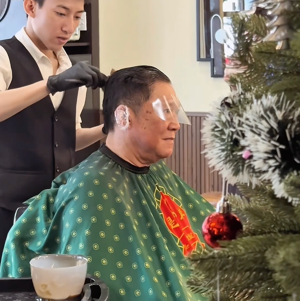 TIỆM HỚT TÓC DÀNH CHO TRUNG NIÊN & DÂN VĂN PHÒNG TẠI TÂN BÌNH - HIGHFIVE BARBERSHOP