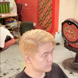 Bóc tóc nhuộm đen, tẩy tóc, nhuộm tóc Tết, highfive barbershop, tẩy tóc ở đâu