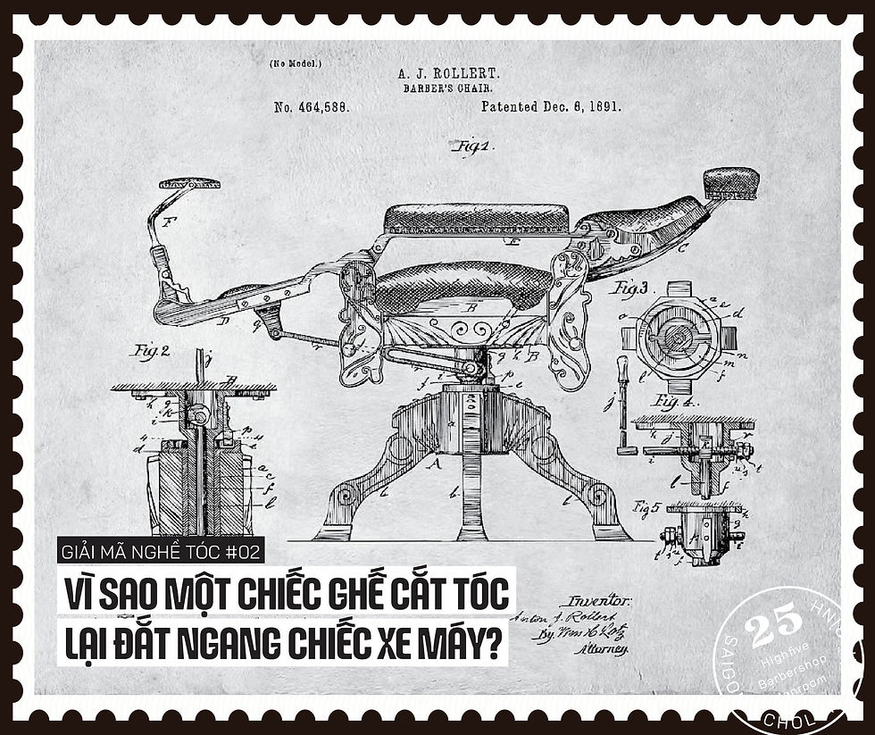 Đây là chiếc ghế cắt tóc từ hơn 100 năm trước vẫn hoạt động. Vì sao có nhiều chiếc ghế cắt tóc có giá trị ngang chiếc xe máy? Được xem là một phát minh thay đổi trải nghiệm cắt tóc và mở ra kỷ nguyên với những tiêu chuẩn của một tiệm tóc cổ điển. Chiếc ghế cắt tóc tuy đơn giản mà chúng ta thấy ngày nay, từng được xem là một kiệt tác cơ khí, với những cấu phần phức tạp. Cùng Highfive tìm hiểu biểu tượng của barbershop cổ điển này nhé.
