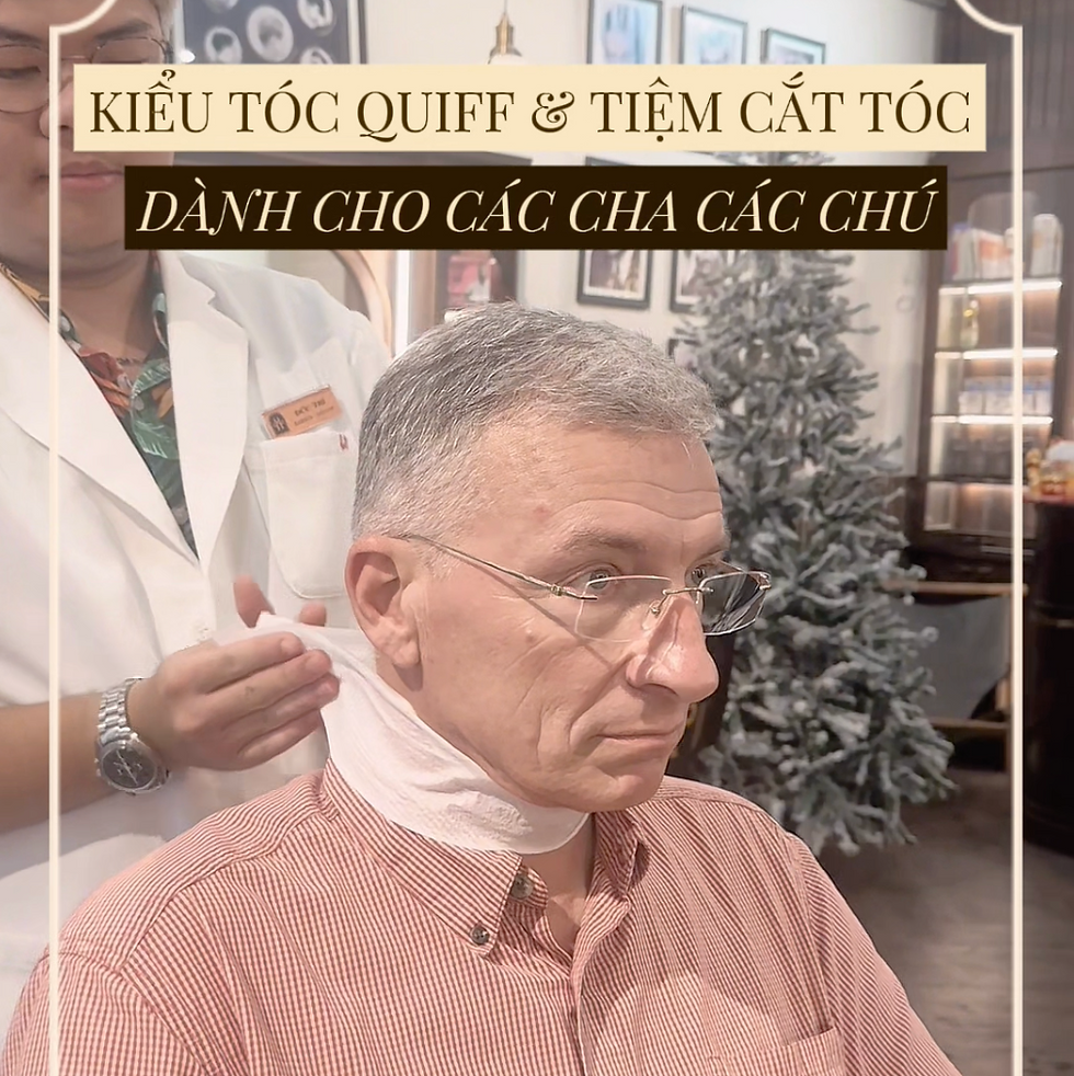 TIỆM TÓC DÀNH CHO TRUNG NIÊN VÀ NGƯỜI LỚN TUỔI!