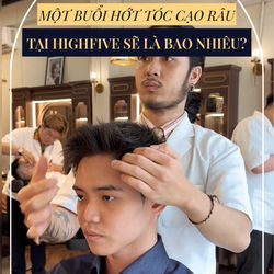 HIGHFIVE TIỆM TÓC CỔ ĐIỂN GIỮA LÒNG SÀI GÒN HIỆN ĐẠI.